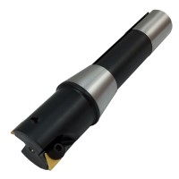 R8 30mm TiN Carbide Indexable End Mill (7/16" UNF)